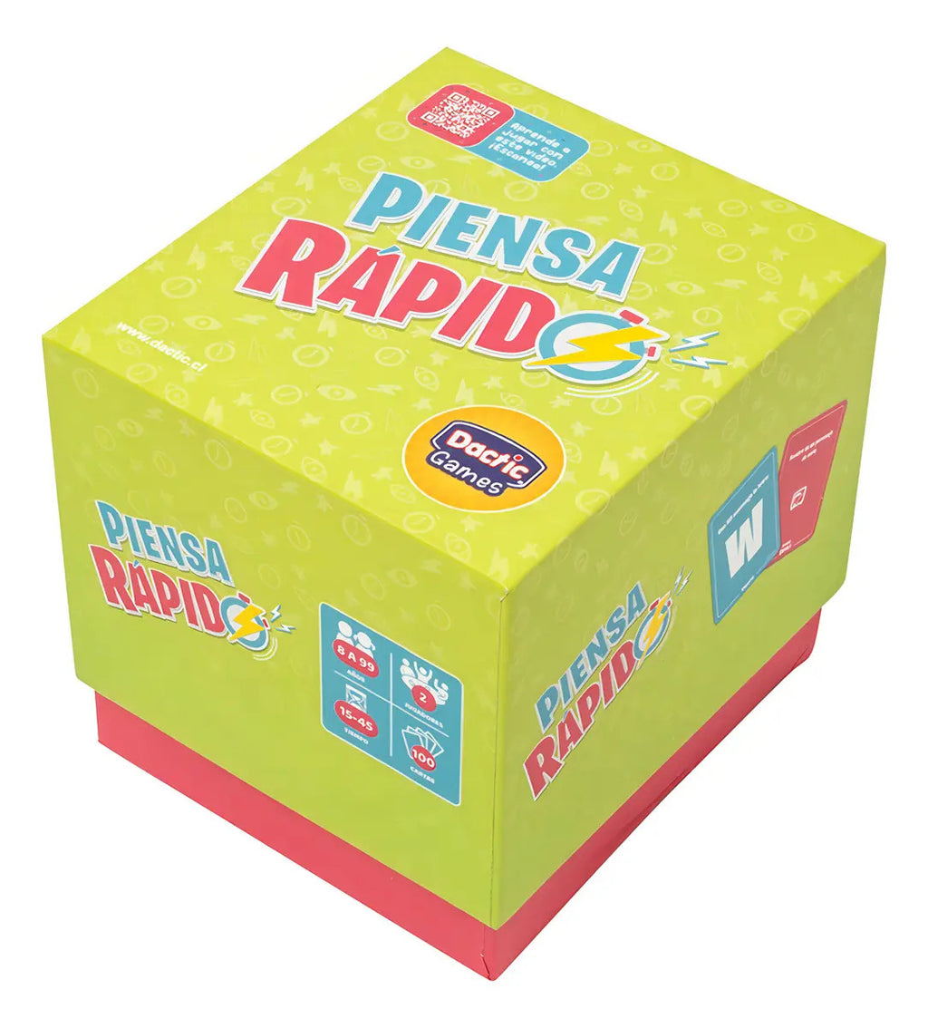 Juego De Mesa Piensa Rapido Dactic
