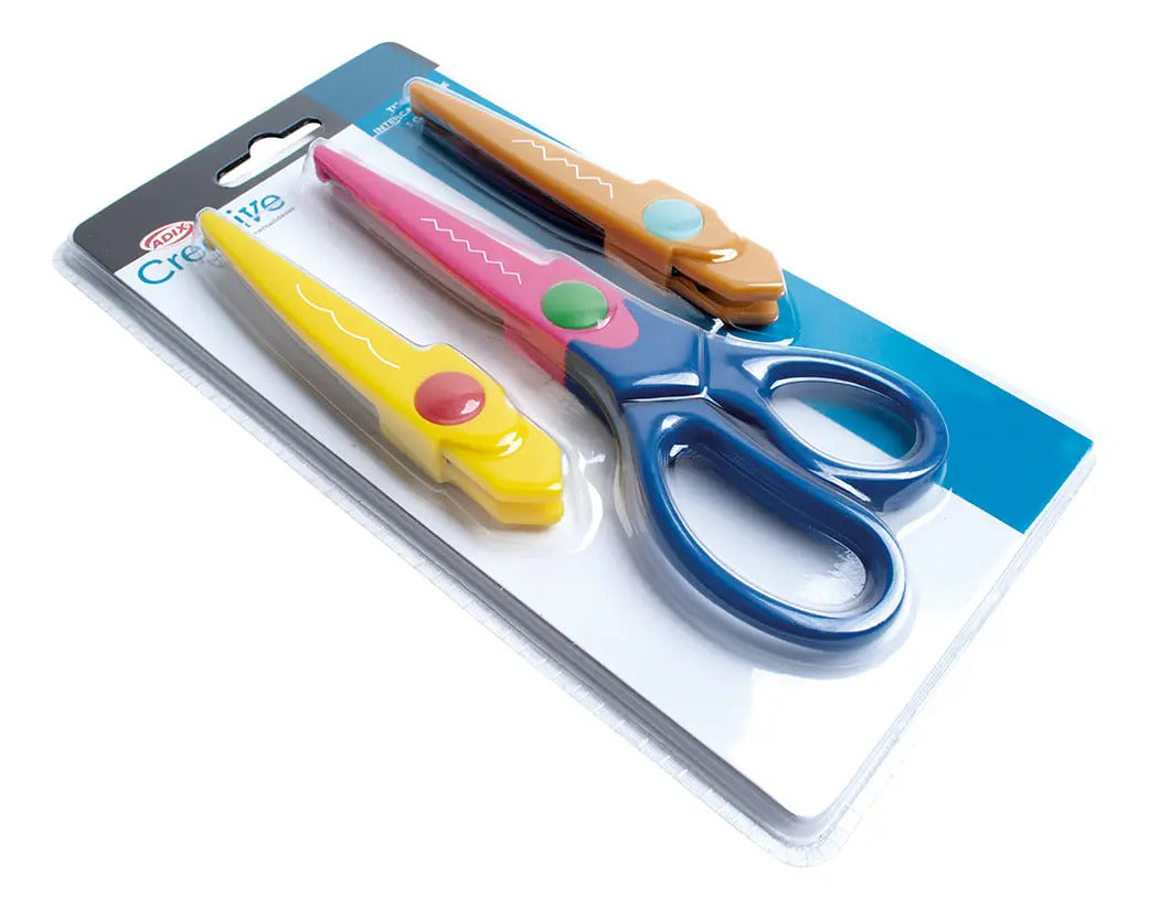 Tijeras Adix Intercambiables, 3 Filos Manualidades