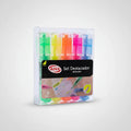 Pack 5 Destacadores Adix, Colores Vibrantes