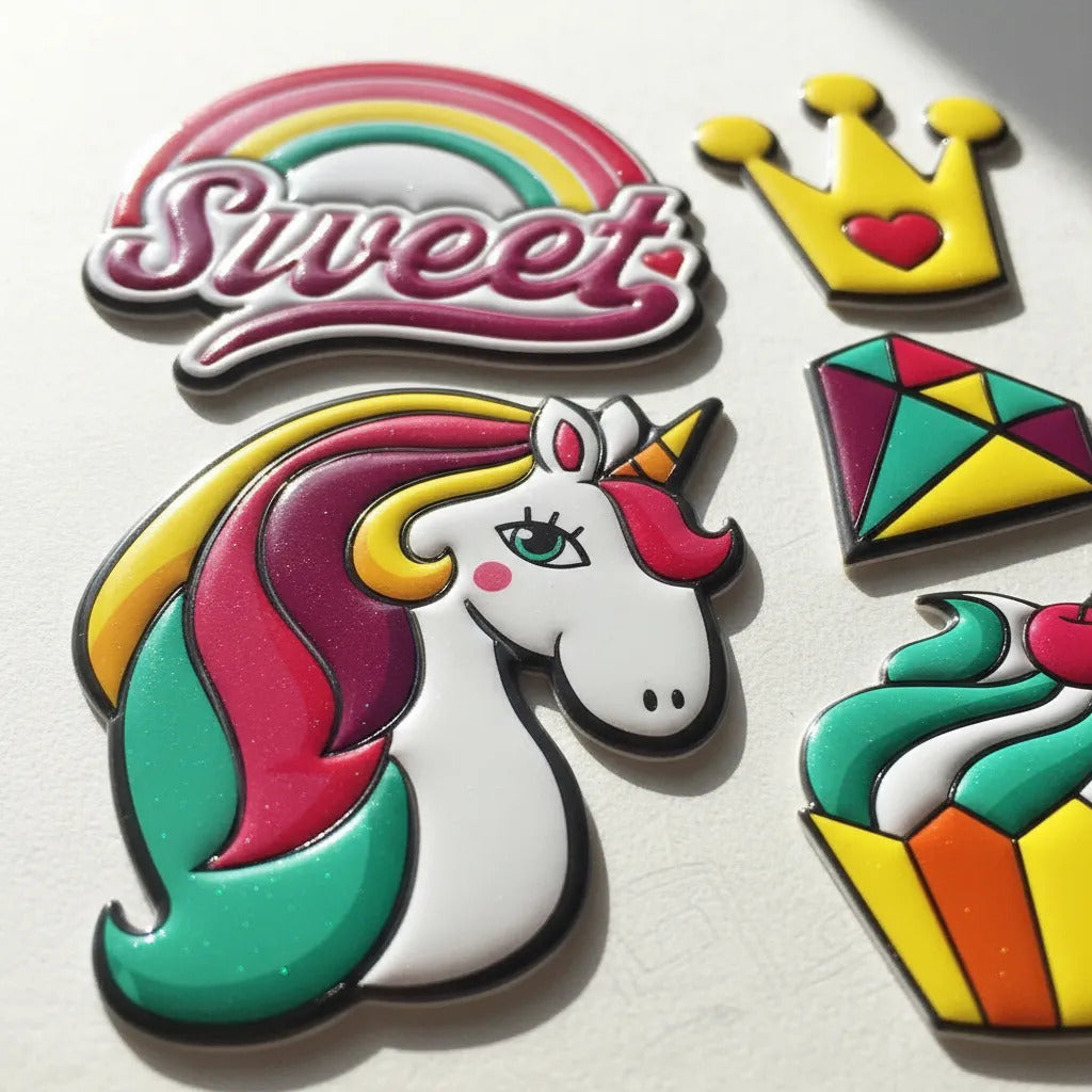 Block De Stickers Decorativos Relieve Adetec Diseño Infantil