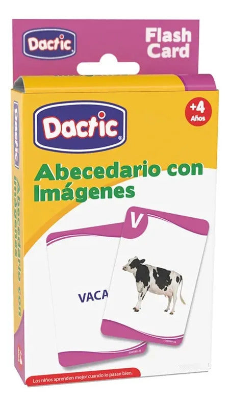 Flash Cards Abecedario Dactic 60 Piezas