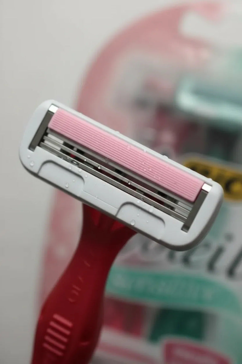 Bic Soleil Sensitive: Maquinilla Desechable 3 Hojas Pack 2ud