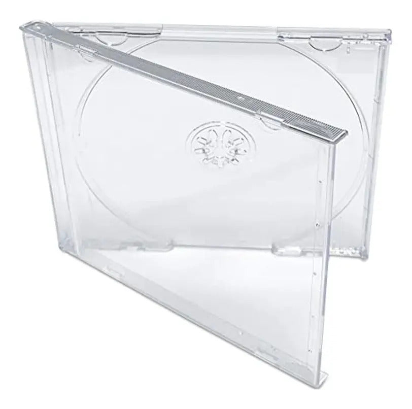 Caja Transparente para CD Simple Pack x20