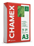 Resma A3 Chamex 75g/m2 500 Hojas Certificado