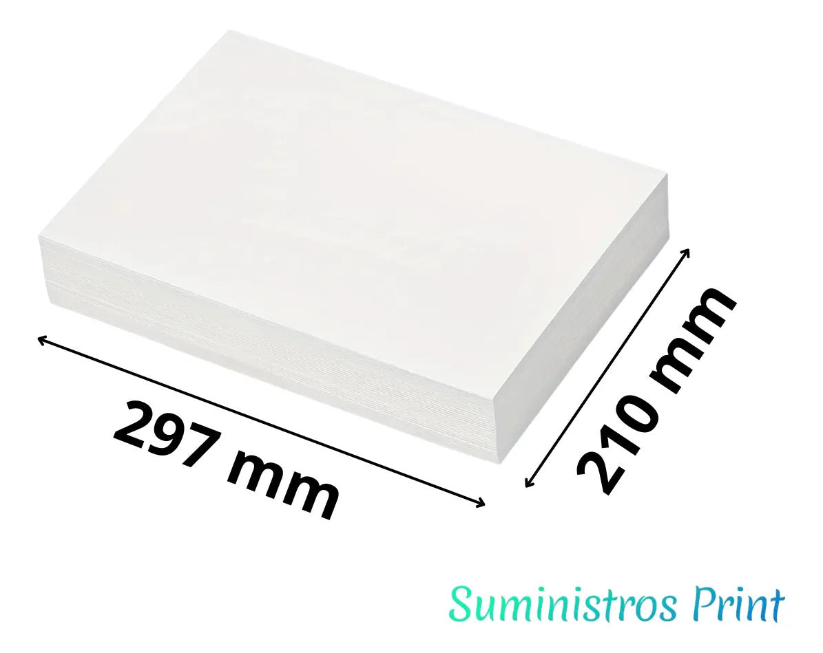 Papel Fotográfico Mate A4 De 108gr X 100 Hojas Para Flyer