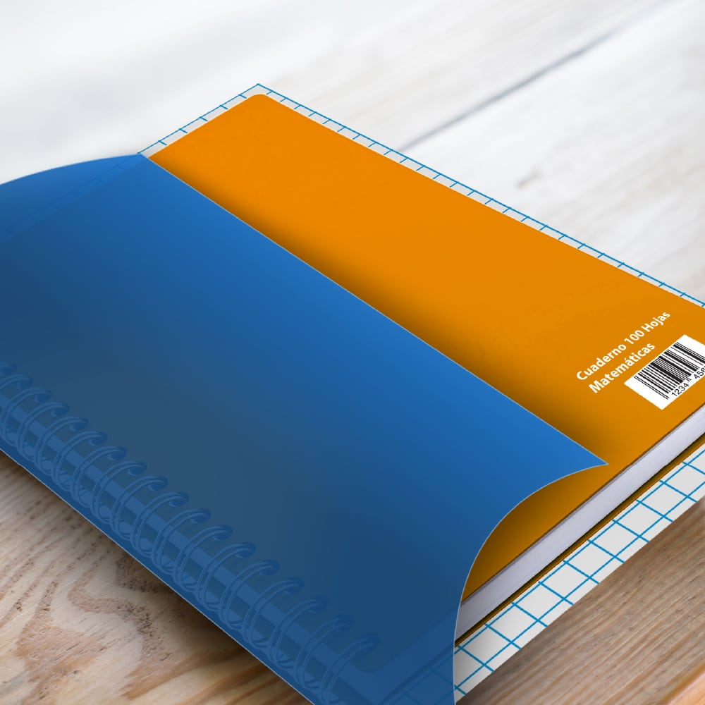 Forro Para Cuadernos Mix 10 Colores Autoadhesivo 50x36cm Pack de 10 Unidades