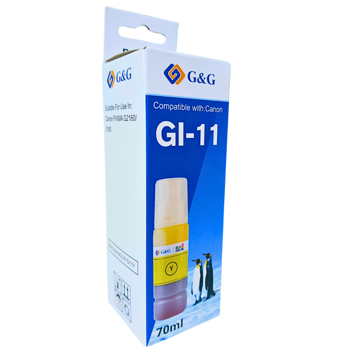 Tintas GI-11 Para Canon G2160 G3160 Calidad Premium