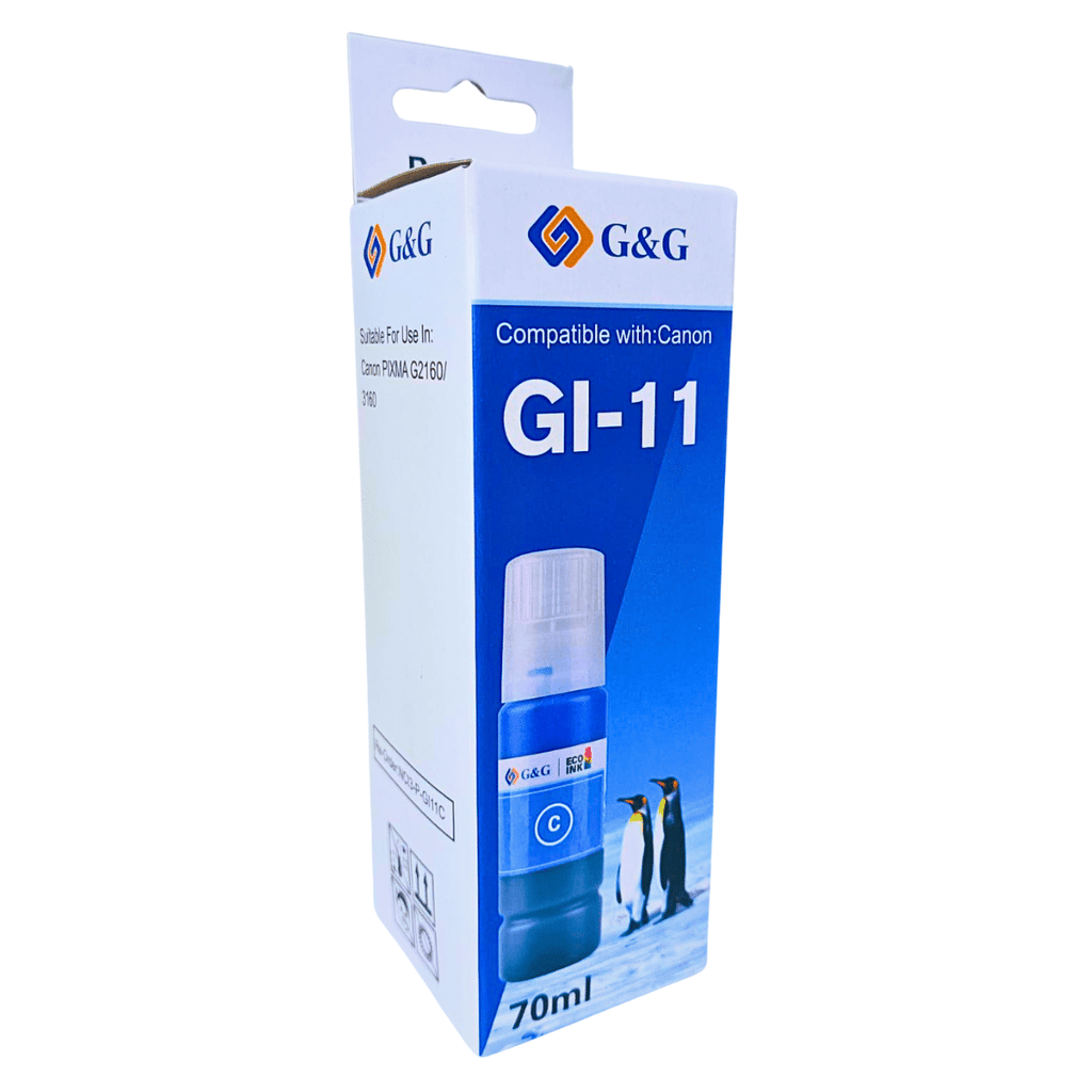 Tintas GI-11 Para Canon G2160 G3160 Calidad Premium