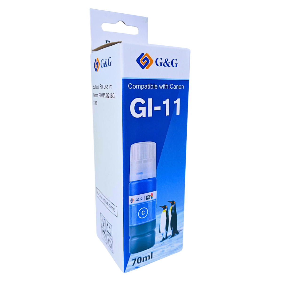 Tintas GI-11 Para Canon G2160 G3160 Calidad Premium