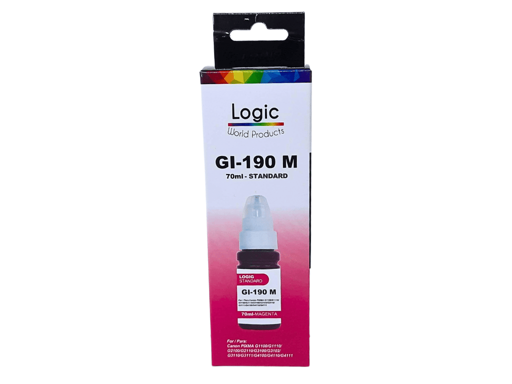 Tinta Para Canon GI-190 790/890/990 Refill Ink De 70 ml Logic