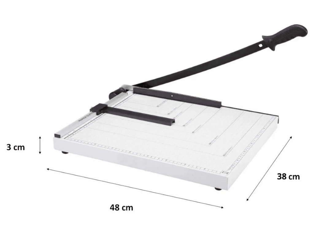 Guillotina de Papel Metálica - Corta Hasta Tamaño A3 (38 x 48 cm)