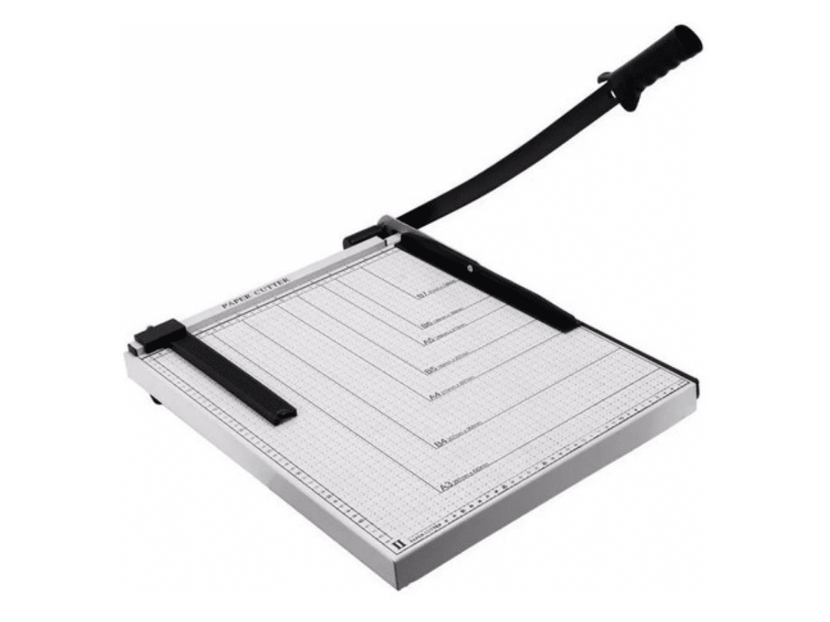 Guillotina de Papel Metálica - Corta Hasta Tamaño A3 (38 x 48 cm)