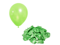 Globos Verde Manzana Látex Metálico Decorativo R10 24 Und