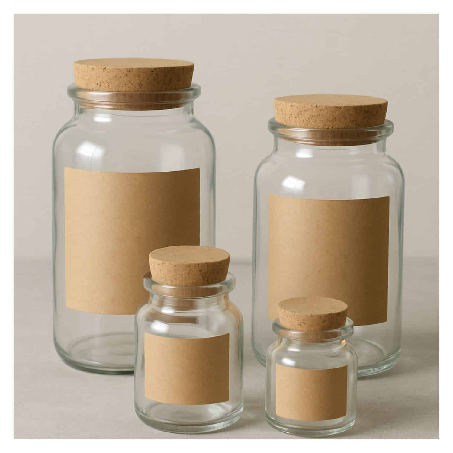 Papel Kraft Adhesivo A4 x 20 Hojas – Ideal para Etiquetas y Manualidades