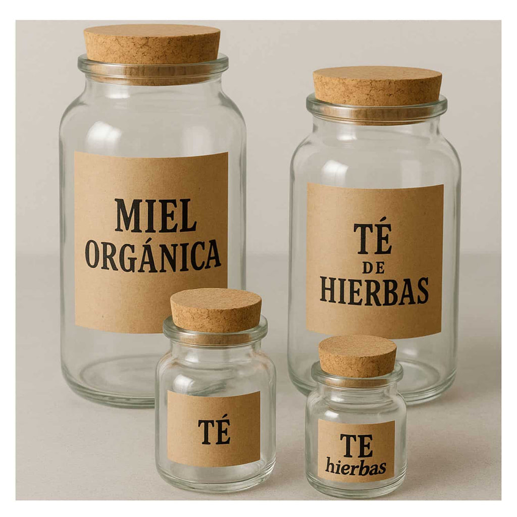 Papel Kraft Adhesivo A4 x 20 Hojas – Ideal para Etiquetas y Manualidades