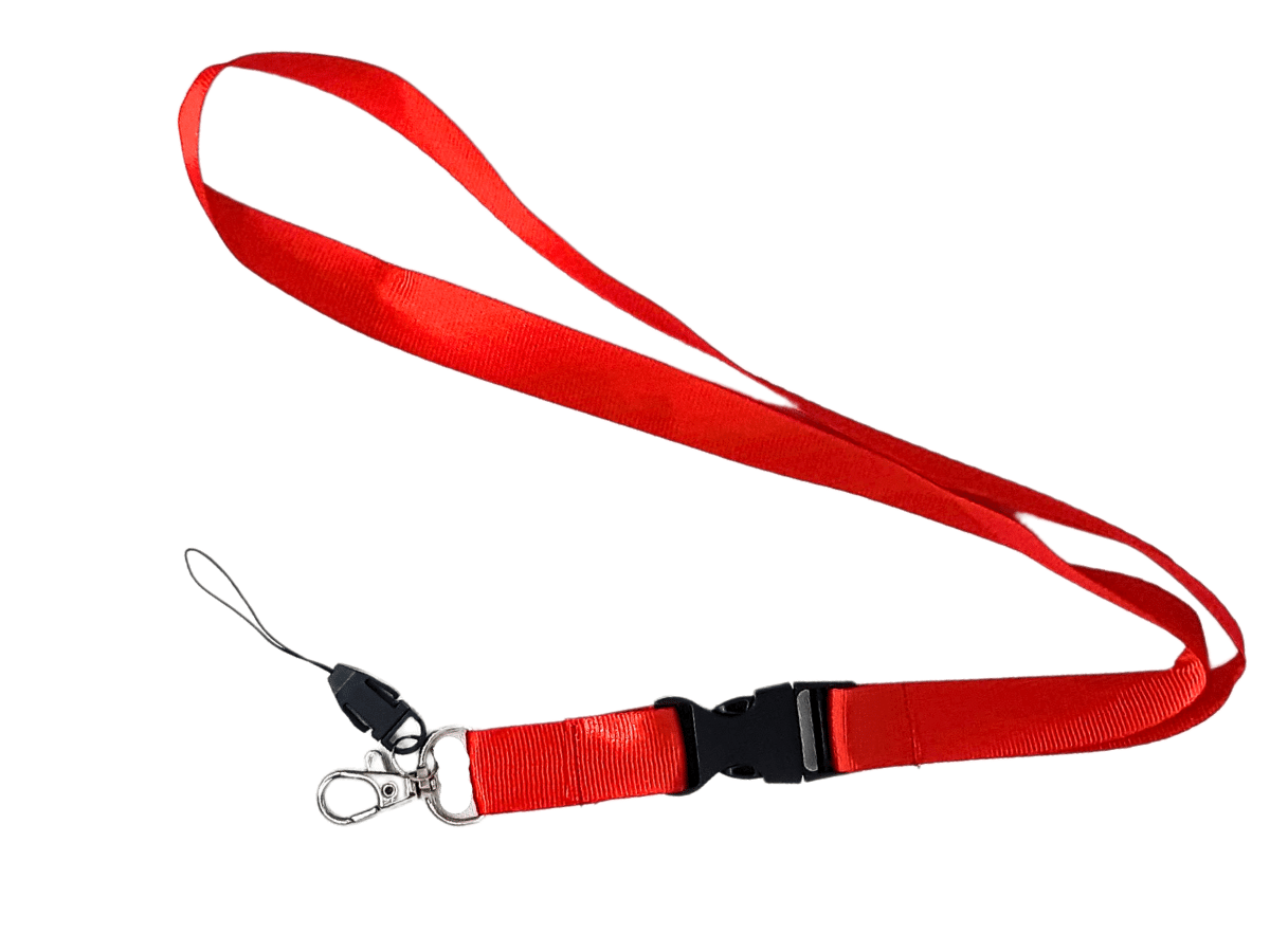 Pack 5 Lanyard Para Porta Credencial de 2 X 50 cm Cinta Credencial