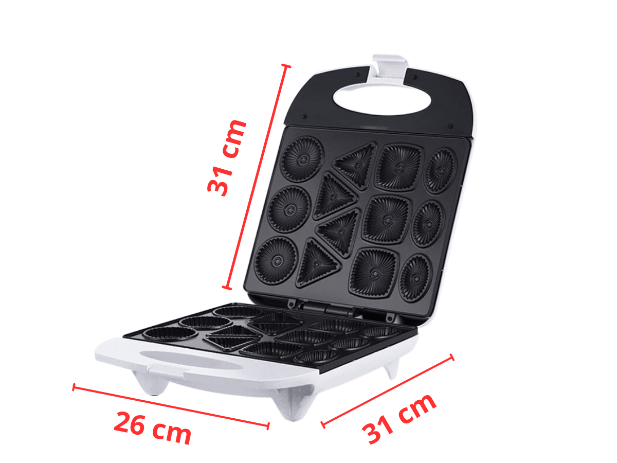 Maquina Para Hacer Galletas De 13 Moldes Con Figuras 1400w