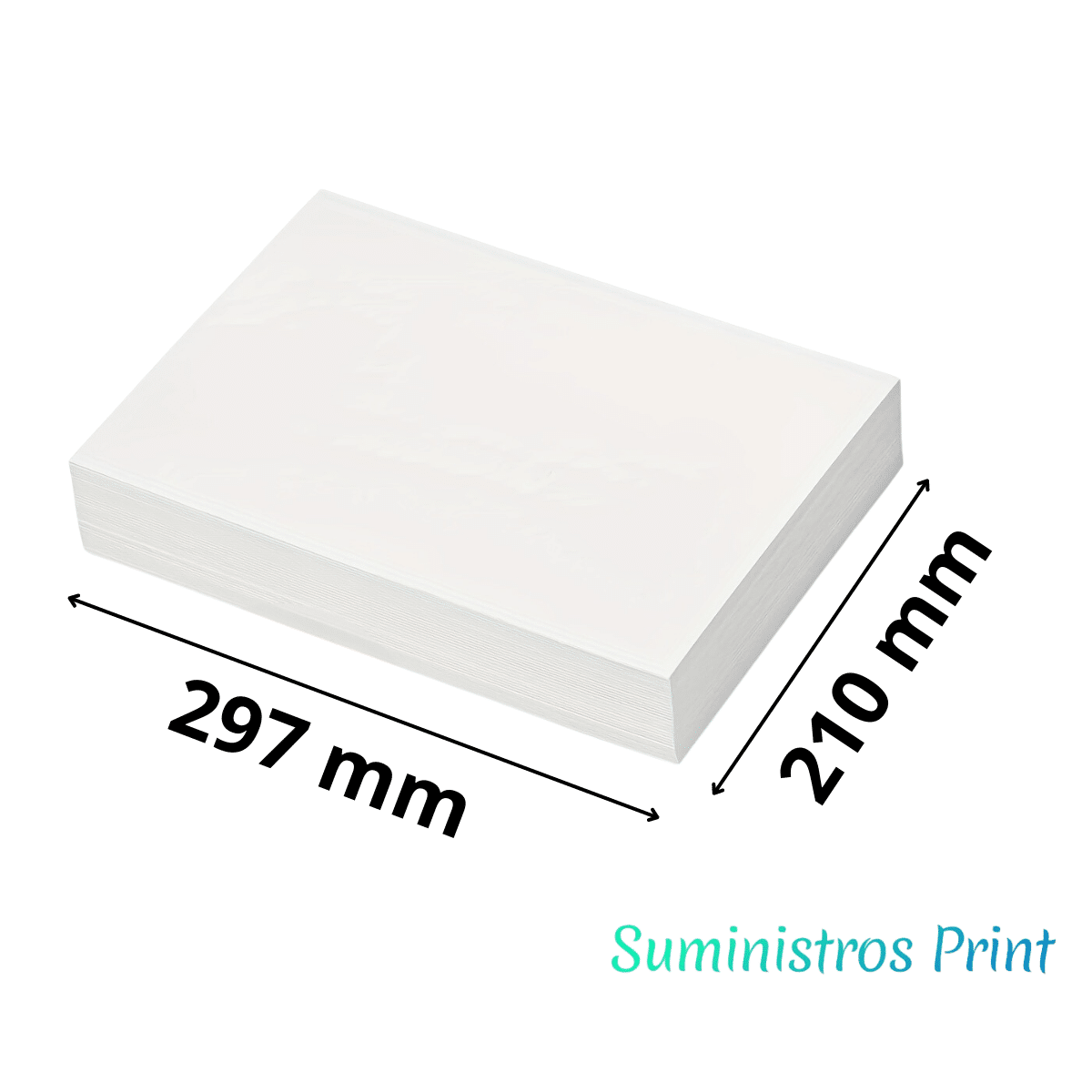 Papel Fotográfico Magnético A4 Brillante 650 X 5 Hojas