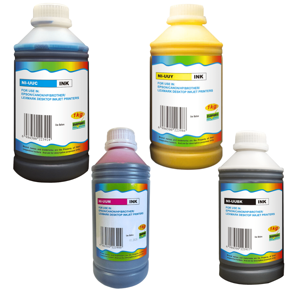 Tinta De Litro Para Impresoras Inkjet - Alternativa Premium Colores Varios