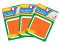 Pack 150 Notas Adhesivas Naranjas Transparentes con Línea 76x76mm Adetec