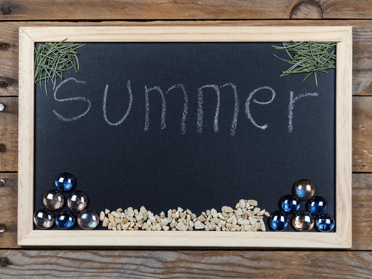 Pizarra Negra de 50x70 cm Para Tiza Con Marco De Madera