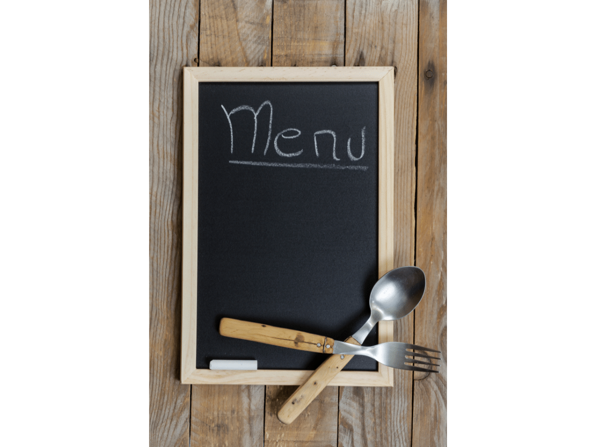 Pizarra Doble Cara Para Escribir en Tiza y Acrílico 20x30 cm