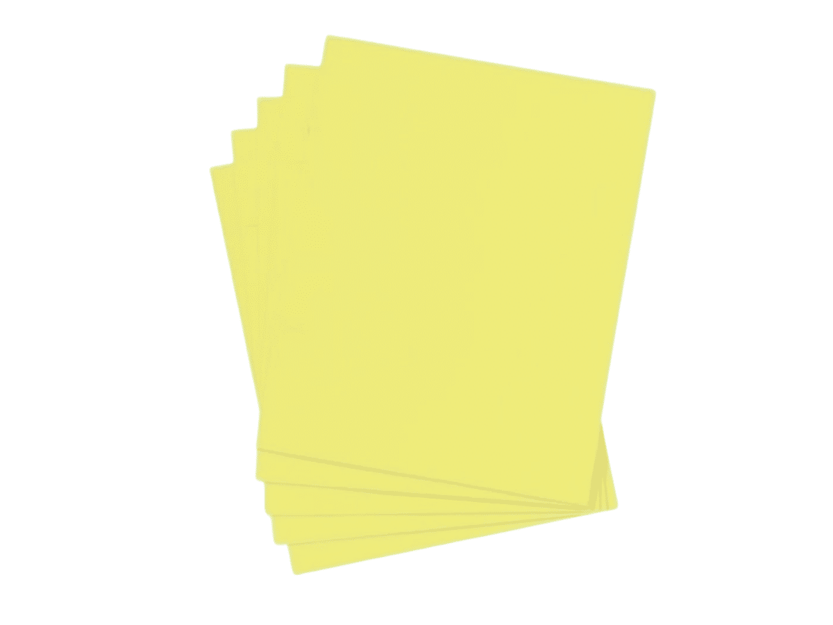 Papel De Colores A4 80gr Liso De 100 Hojas Papel Para Manualidades