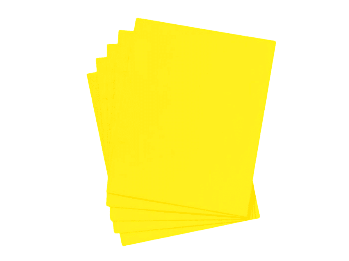 Papel De Colores A4 80gr Liso De 100 Hojas Papel Para Manualidades