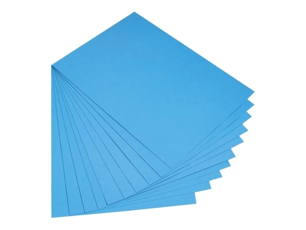 Papel De Colores A4 80gr Liso De 100 Hojas Papel Para Manualidades
