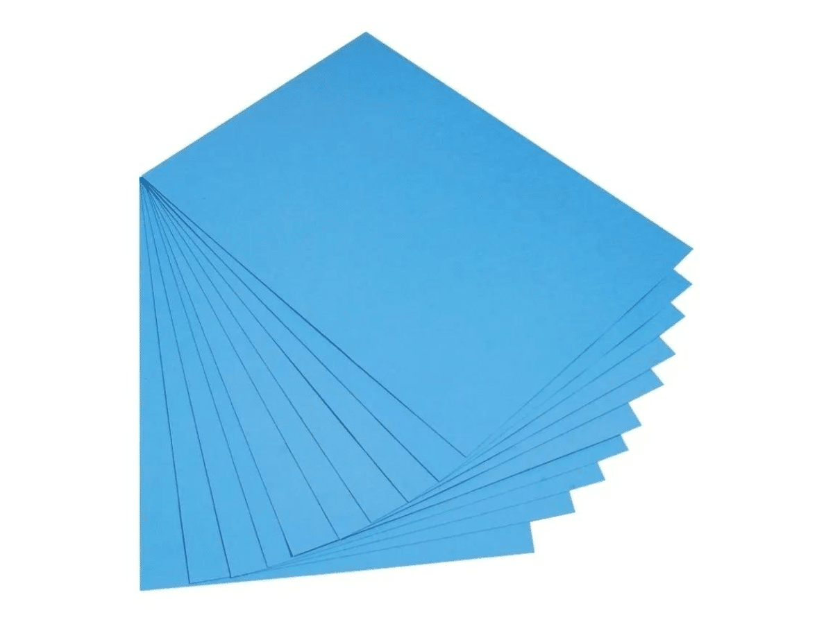 Papel De Colores A4 80gr Liso De 100 Hojas Papel Para Manualidades