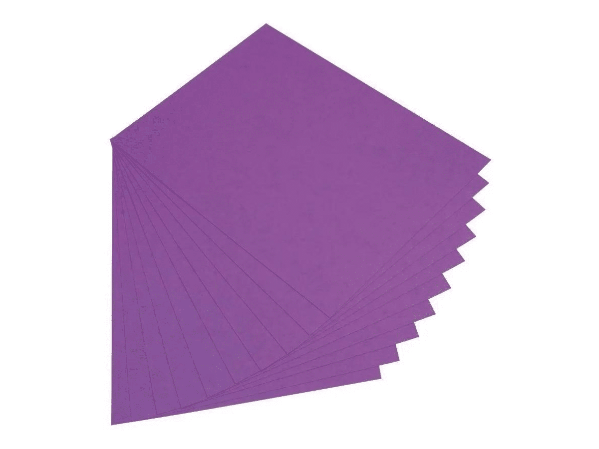 Papel De Colores A4 80gr Liso De 100 Hojas Papel Para Manualidades