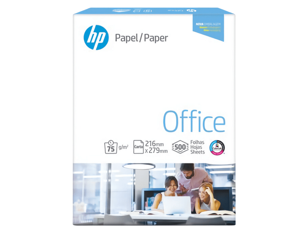 Papel Fotocopia HP Resma Tamaño Carta 75gr X 500 Hojas