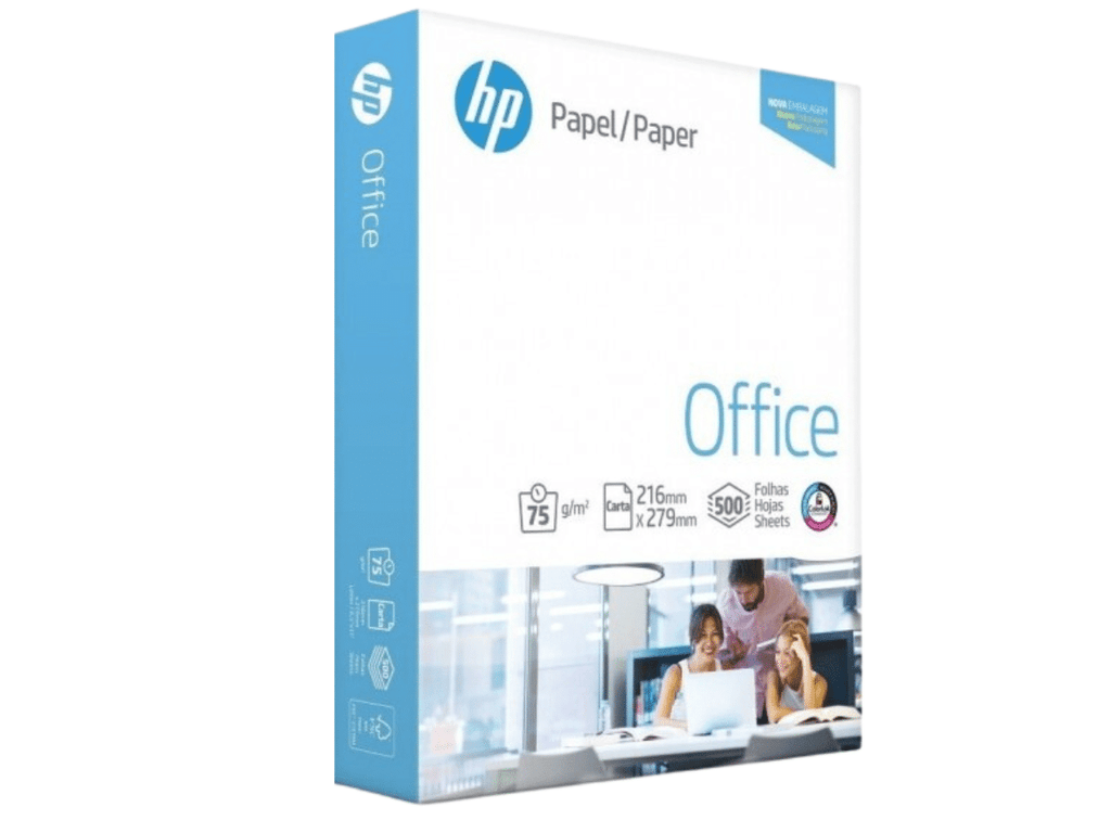 Papel Fotocopia HP Resma Tamaño Carta 75gr X 500 Hojas
