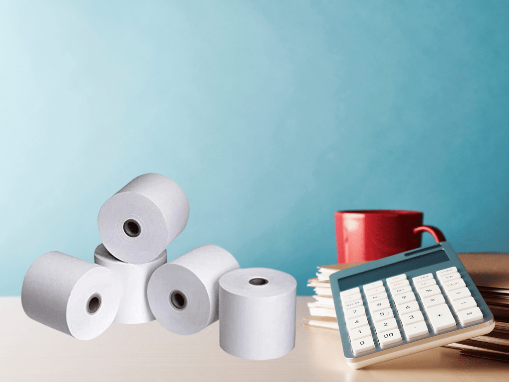 Papel Térmico 80x80 mm Espesor de 65 Grs Cada Rollo Térmico