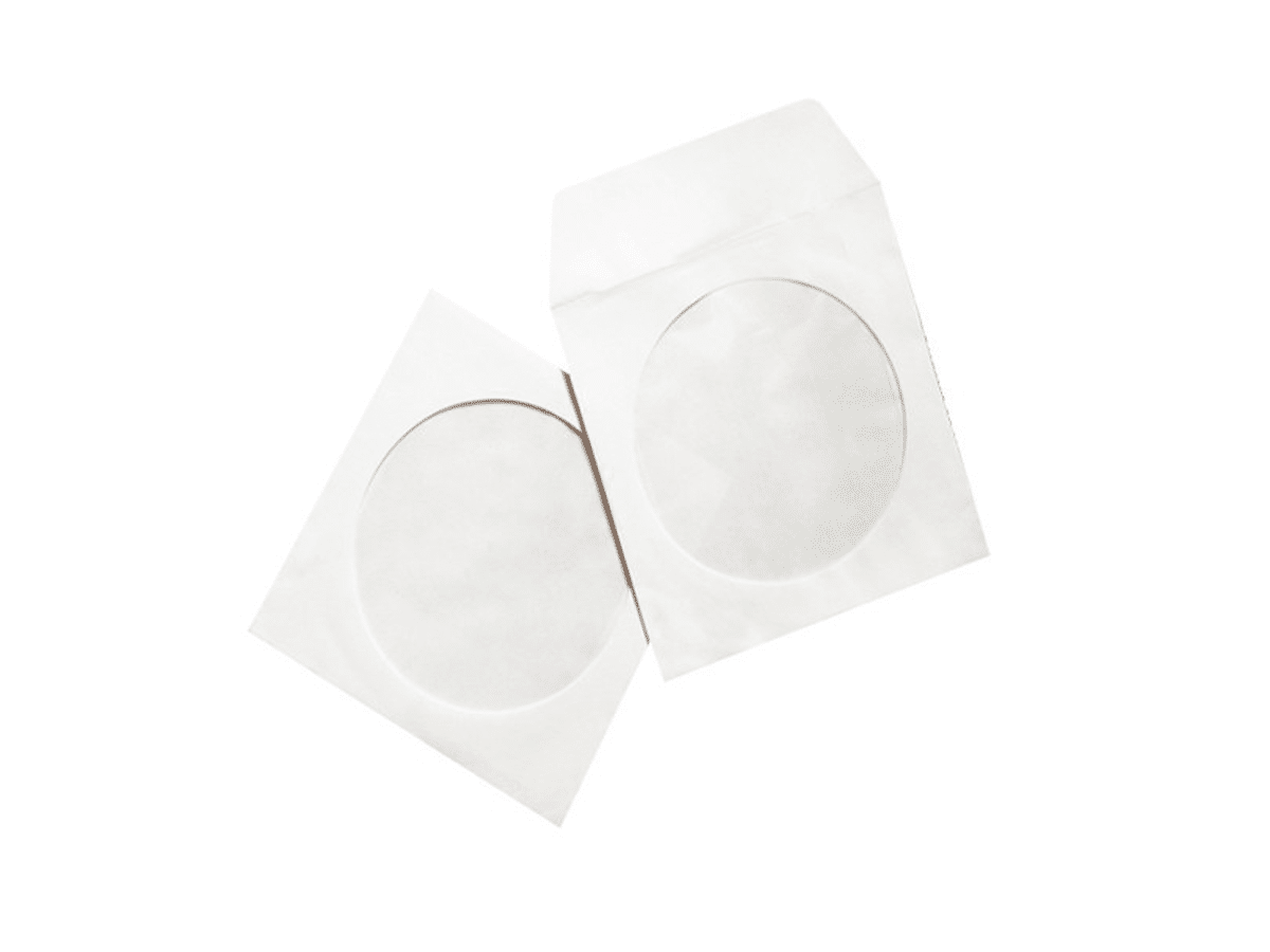 Sobre De Papel Para DVD-CD Pack 50 Sobres De Papel Con Ventana