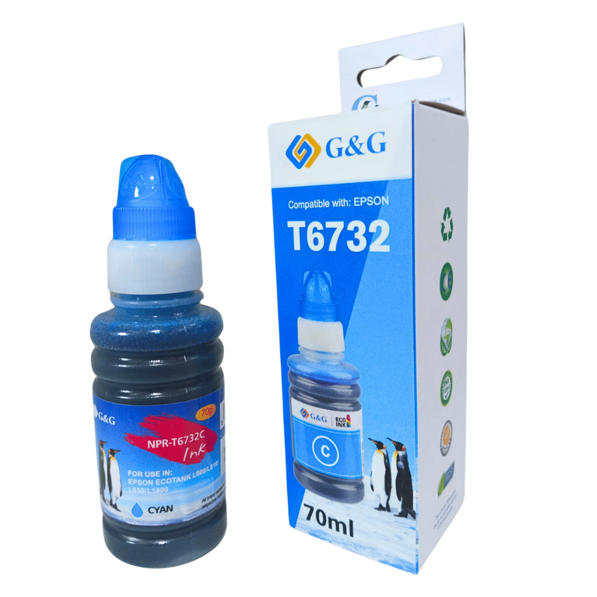 Tintas T673 Alternativa Para Epson – 70ml | Calidad y Ahorro Garantizado