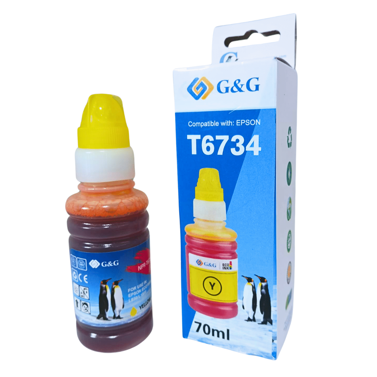 Tintas T673 Alternativa Para Epson – 70ml | Calidad y Ahorro Garantizado