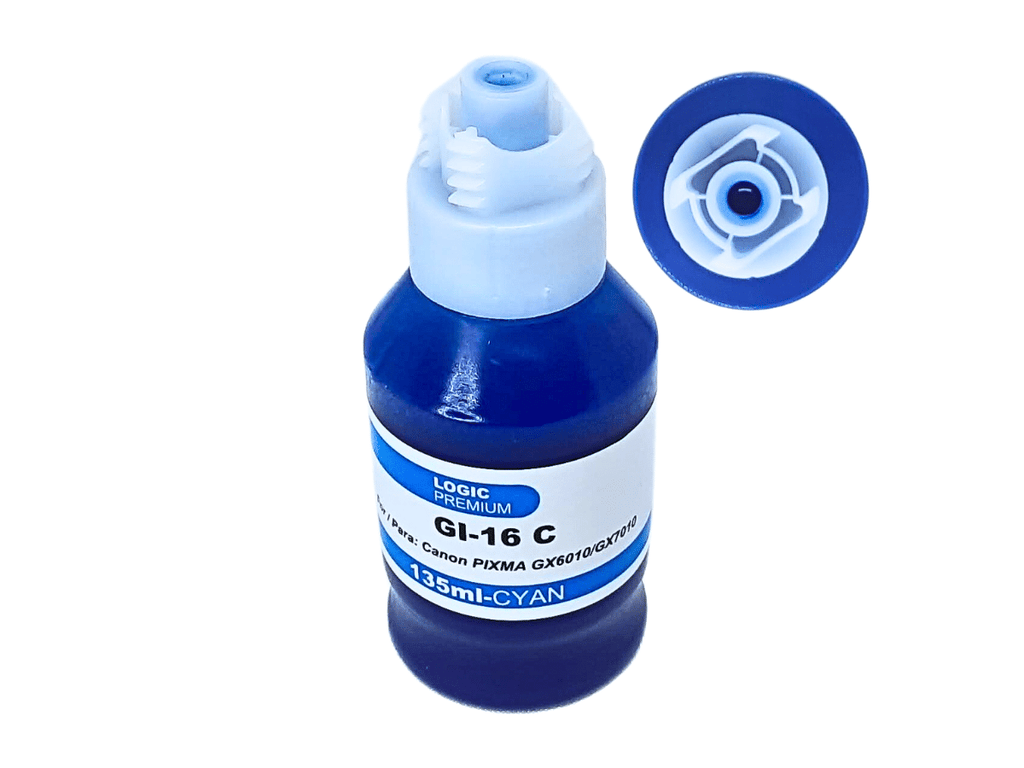 Tintas GI-16 Para Canon GX-6010 GX-7010 Calidad Premium Logic