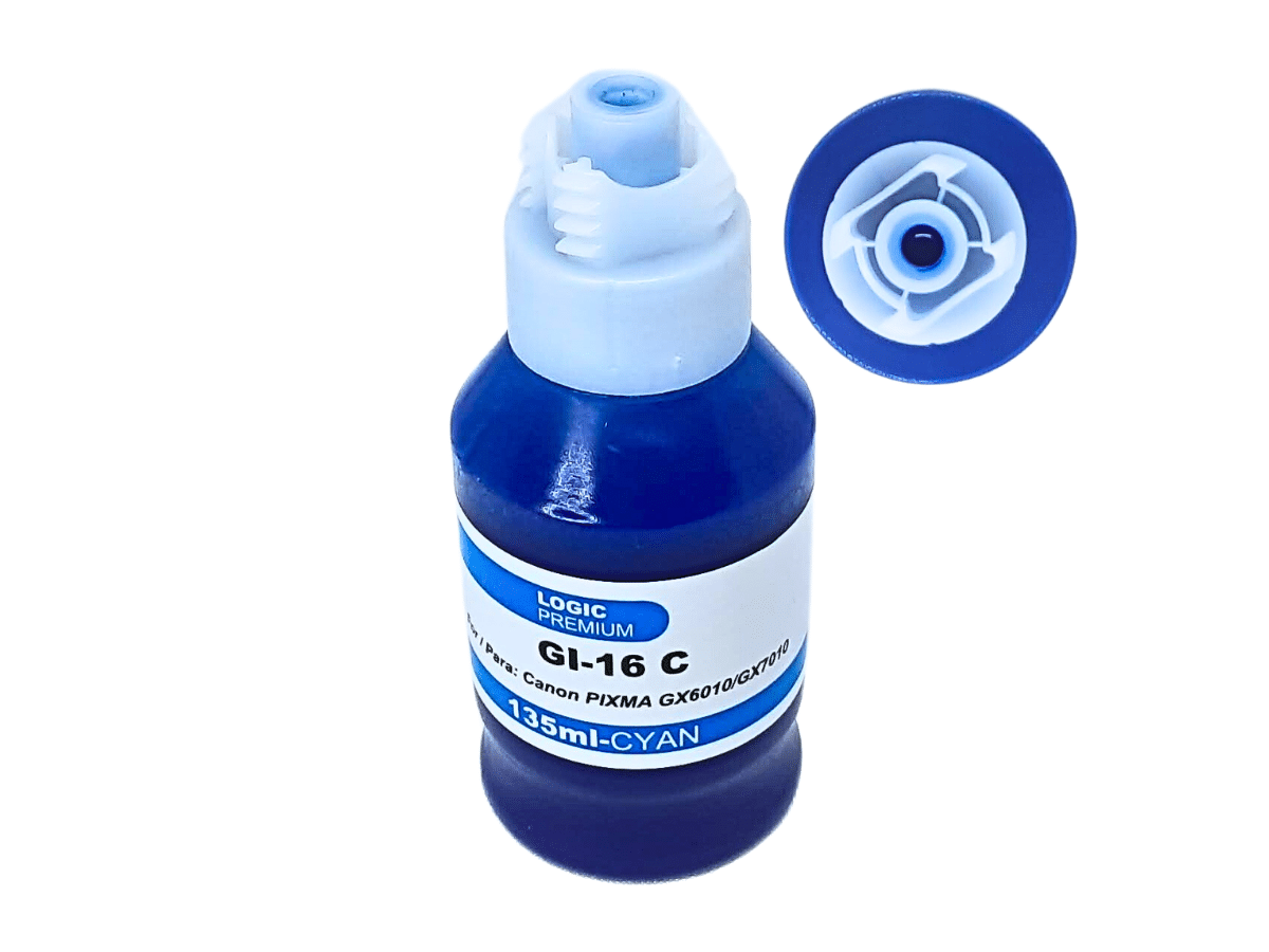 Tintas GI-16 Para Canon GX-6010 GX-7010 Calidad Premium Logic