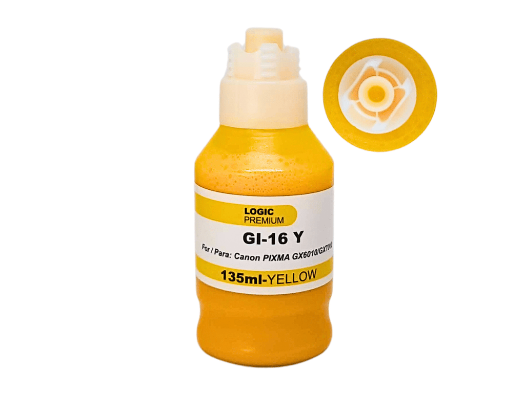 Tintas GI-16 Para Canon GX-6010 GX-7010 Calidad Premium Logic