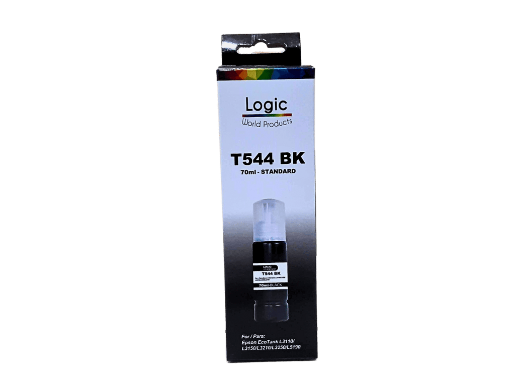 Pack 4 Tintas T544 Para Epson Alternativa Con Boquilla 70 ml Logic