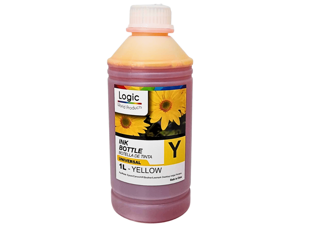 Pack 4 Tintas Para Impresora Dye Alternativa Premium (4 Colores x 1 litro)