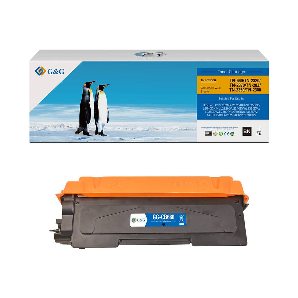 Toner Para Brother TN-2370 TN-660 Alternativo GyG