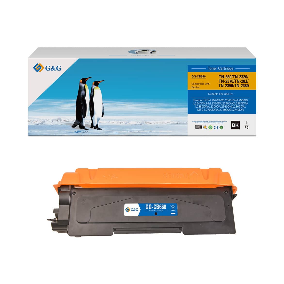 Toner Para Brother TN-2370 TN-660 Alternativo GyG