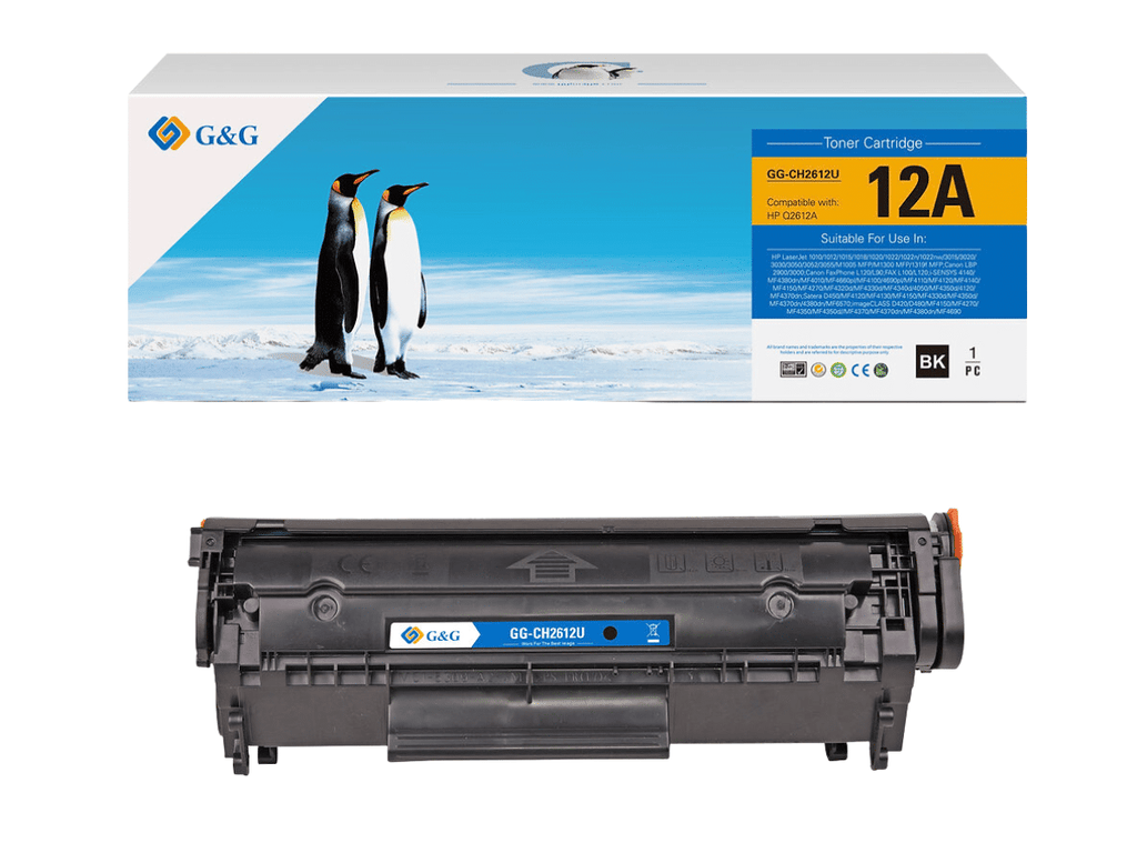 Toner 12A / Q2612A / HP12A Alternativo G&amp;G