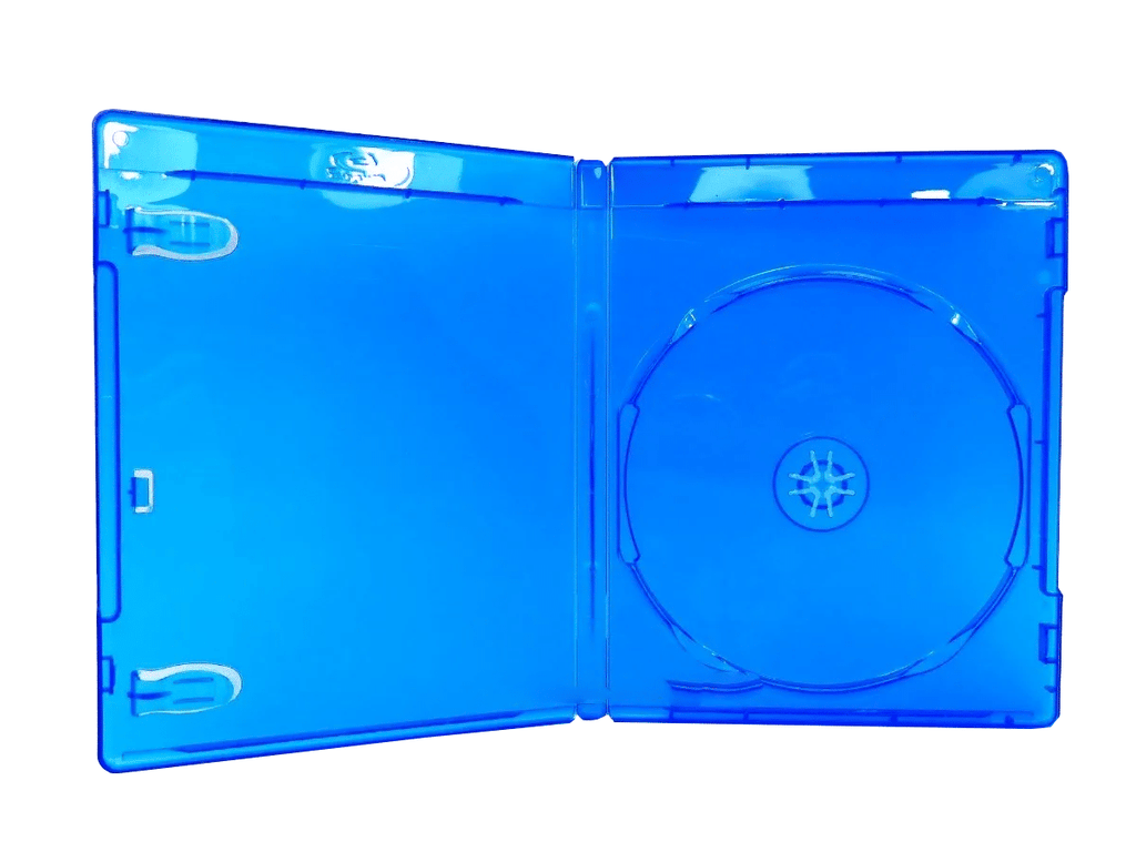 Caja Para Blu Ray Azul Single De 11mm X 100 Unidades