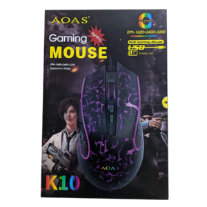 Mouse Gaming AOAS Modelo K10
