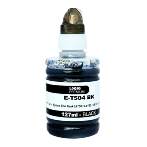 Tinta T504 Para Epson Ecotank Color Negro 127ml