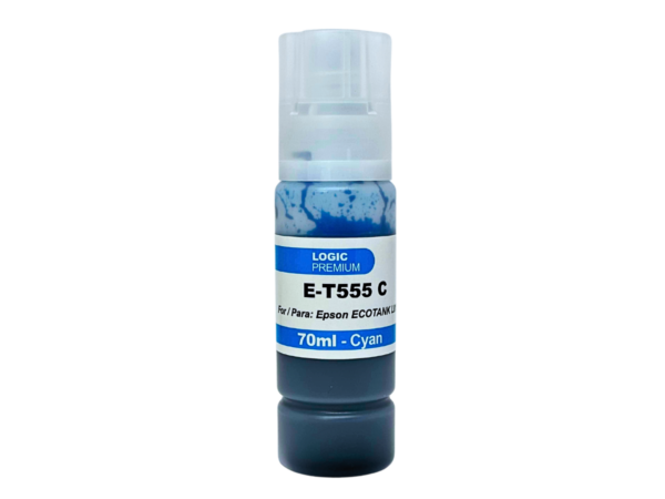 Tintas T555 Para Epson Ecotank 70 ml Premium