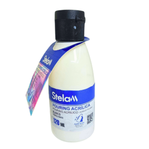 Pintura Acrílica Color Blanco De 120 ml